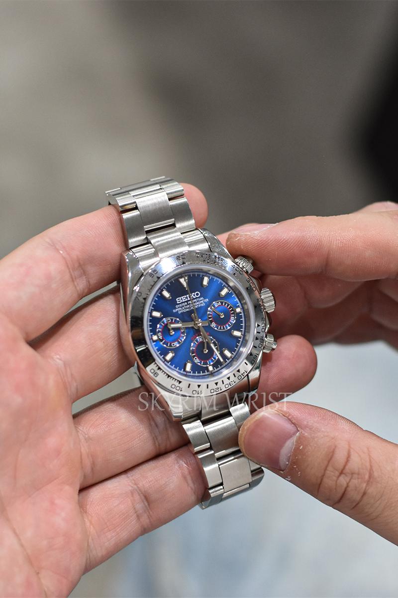 Mod Daytona Silver Blue - SKYRIM WRIST