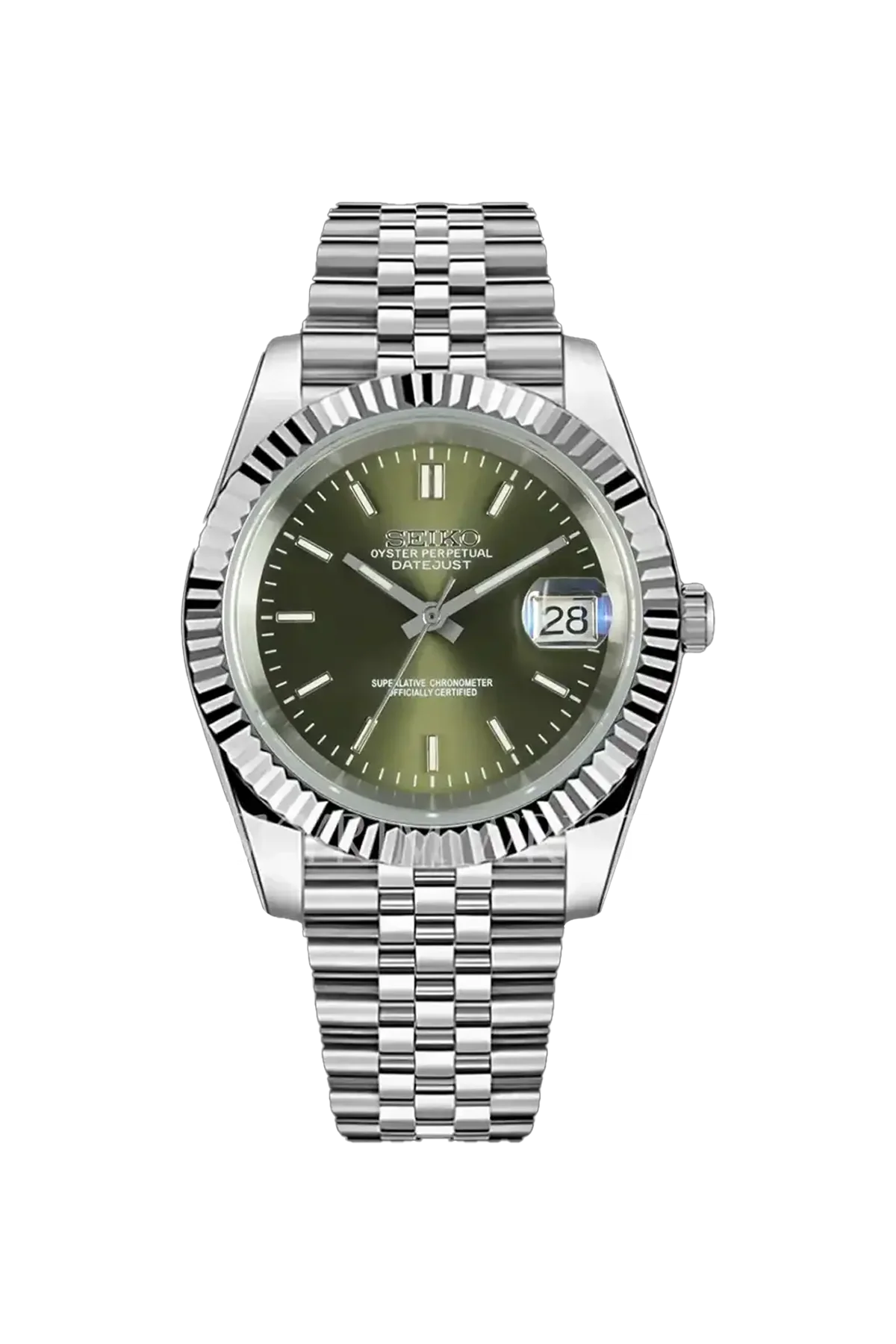 Mod Datejust Green - SKYRIM WRIST