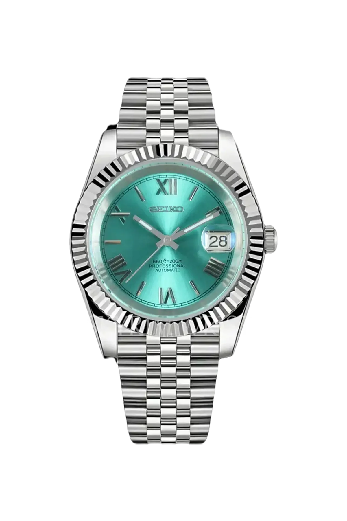 Mod Datejust  Roman Tiffany Green - SKYRIM WRIST