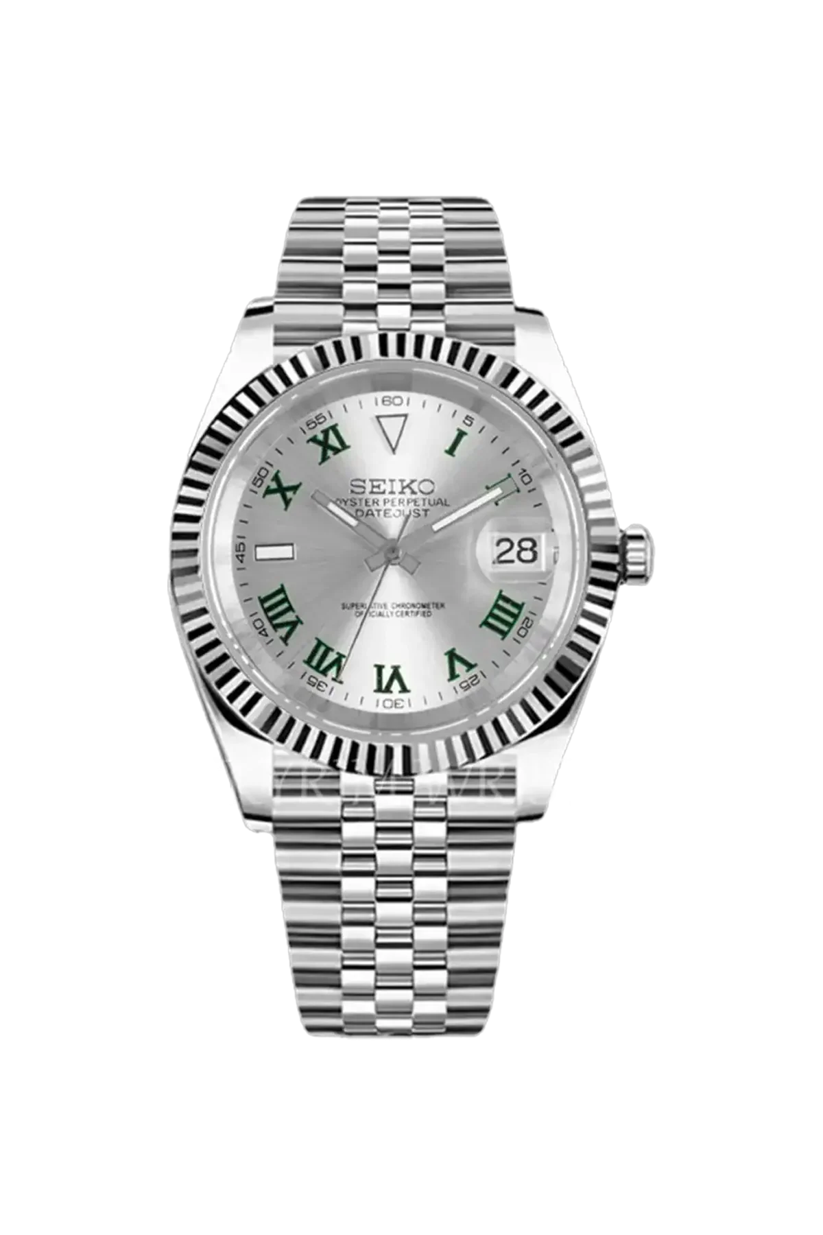 Mod Datejust Wimbledon Silver - SKYRIM WRIST