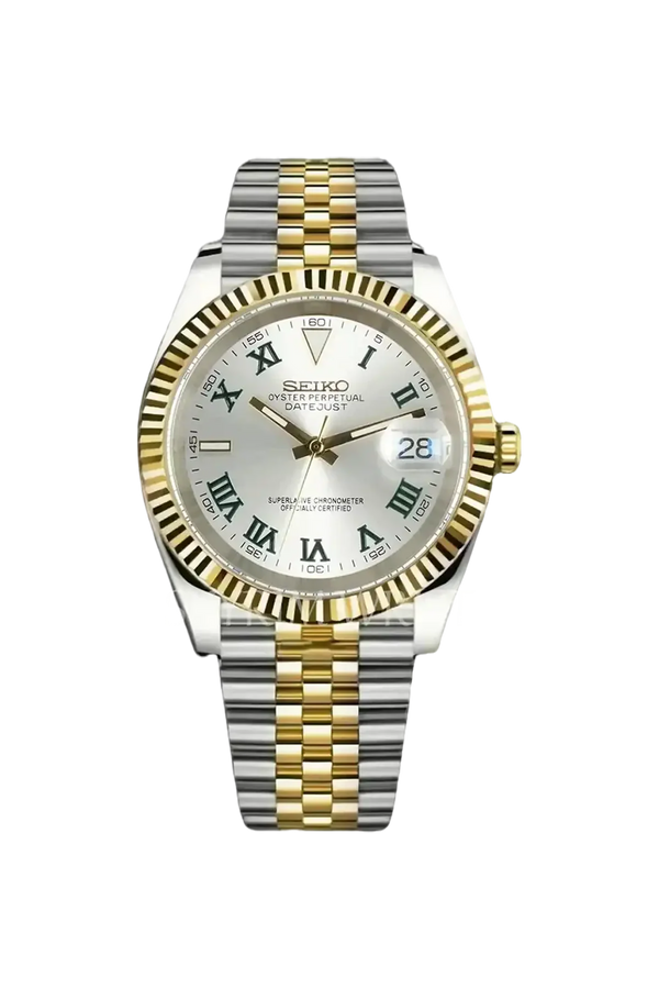 Seikojust Wimbledon Gold Silver