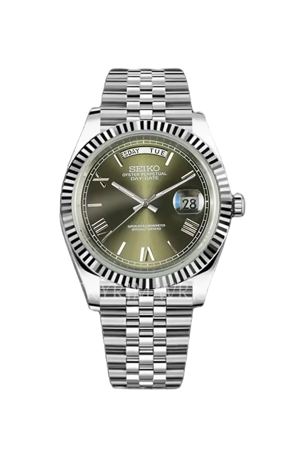 Mod Day-Date Green - SKYRIM WRIST