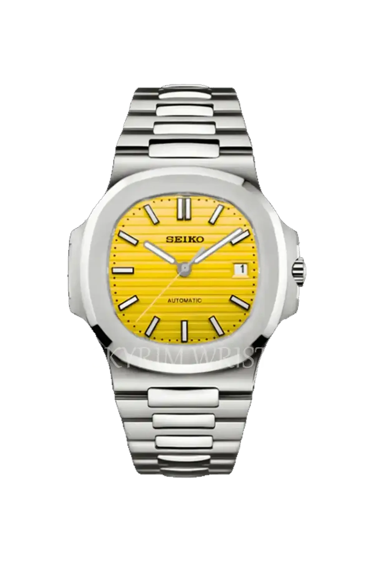 Mod Nautilus Silver Yellow - SKYRIM WRIST