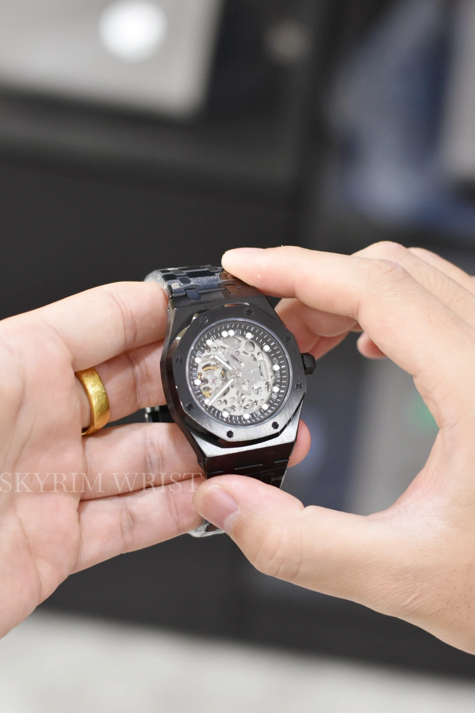 Mod Royal Oak Skeleton Black - SKYRIM WRIST