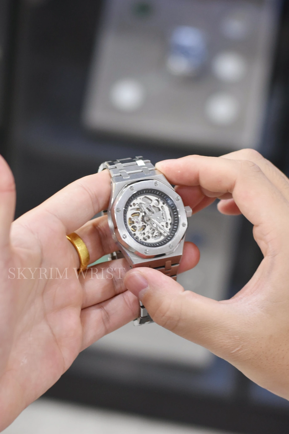 Mod Royal Oak Skeleton Silver II - SKYRIM WRIST