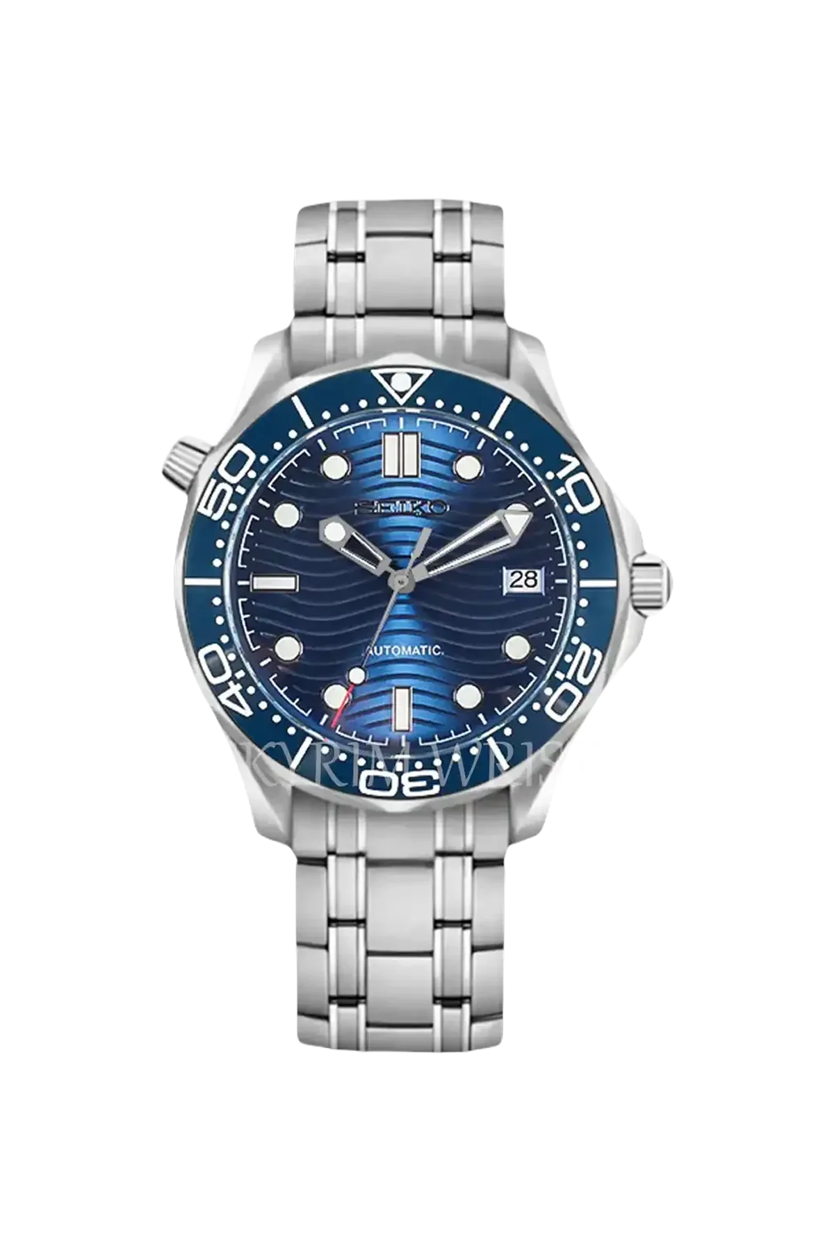 Mod Seamaster Silver Blue - SKYRIM WRIST