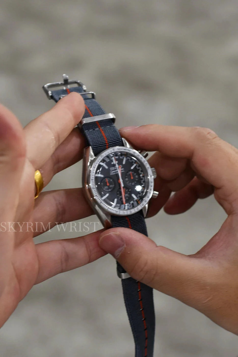 Mod Speedmaster Motorsport Orange - SKYRIM WRIST