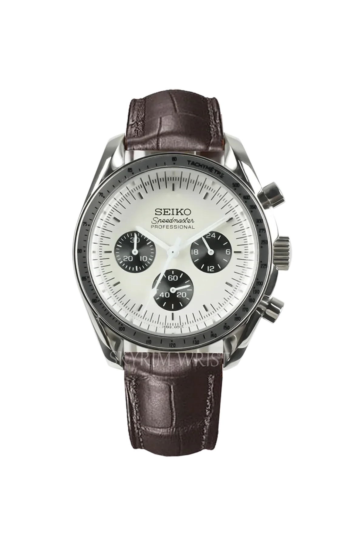 Mod Speedmaster Vintage Racer Brown - SKYRIM WRIST