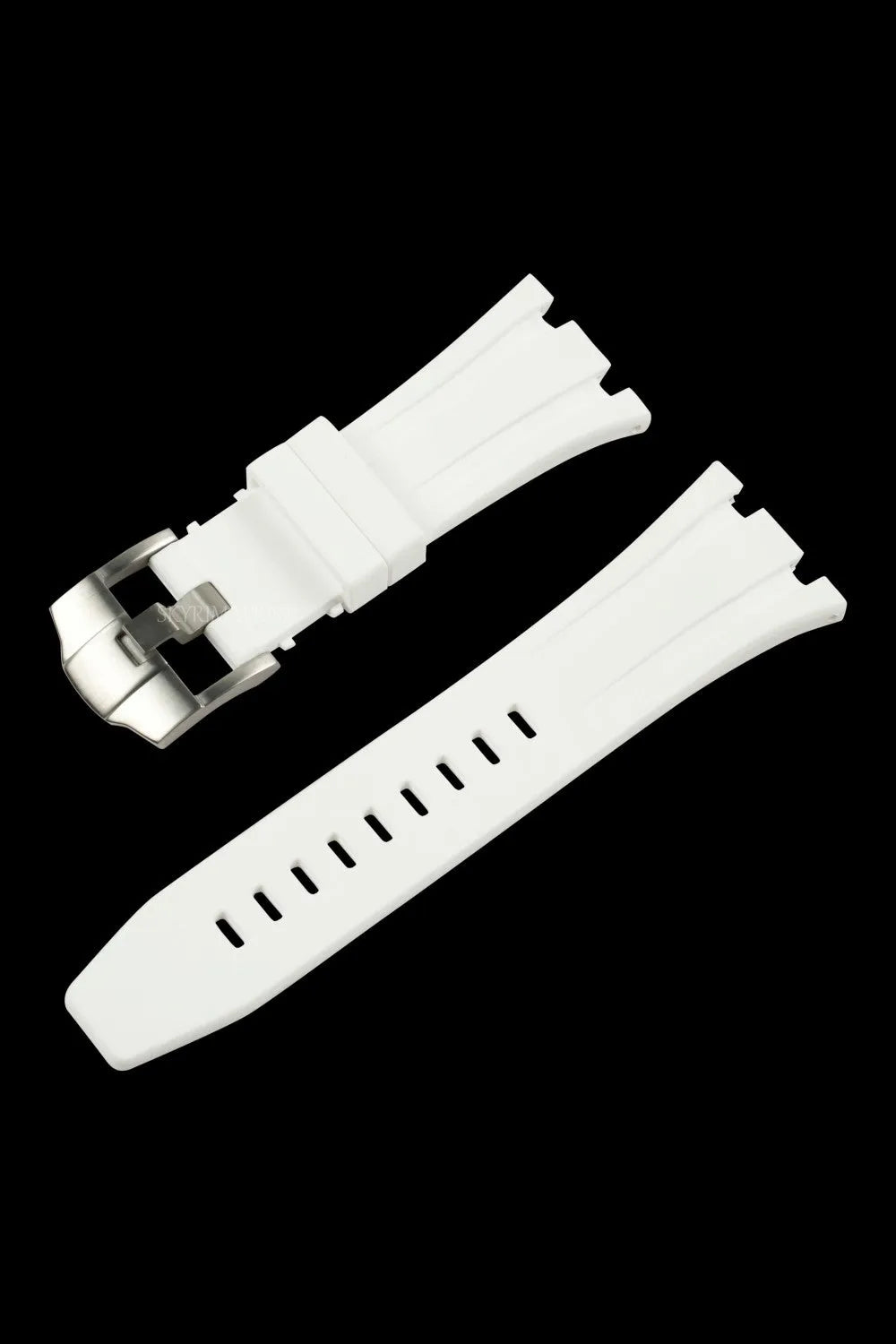 Royal Oak Rubber Strap - Silver Buckle by SKYRIM SEIKOMOD