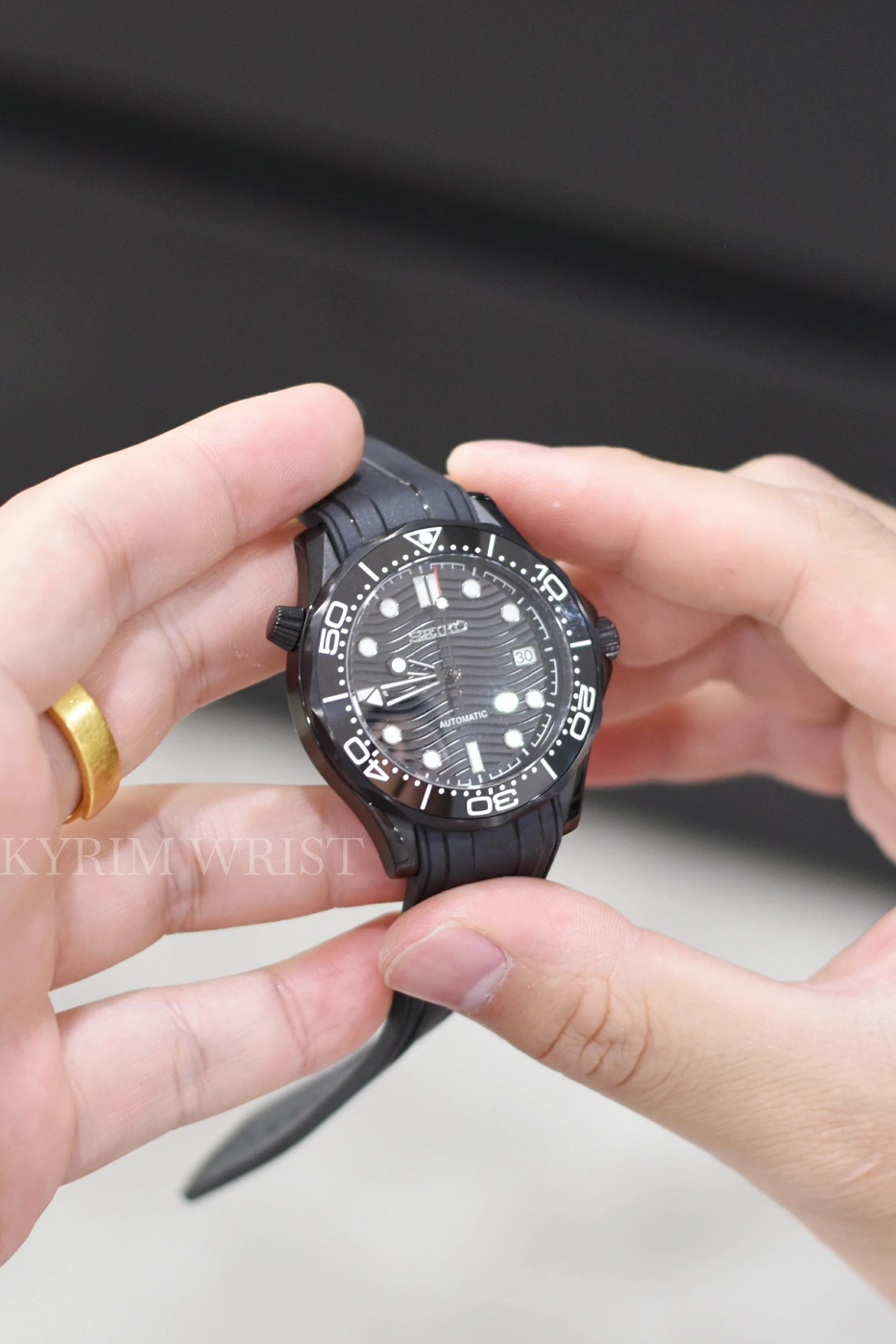 Mod Seamaster Black Wave - SKYRIM WRIST
