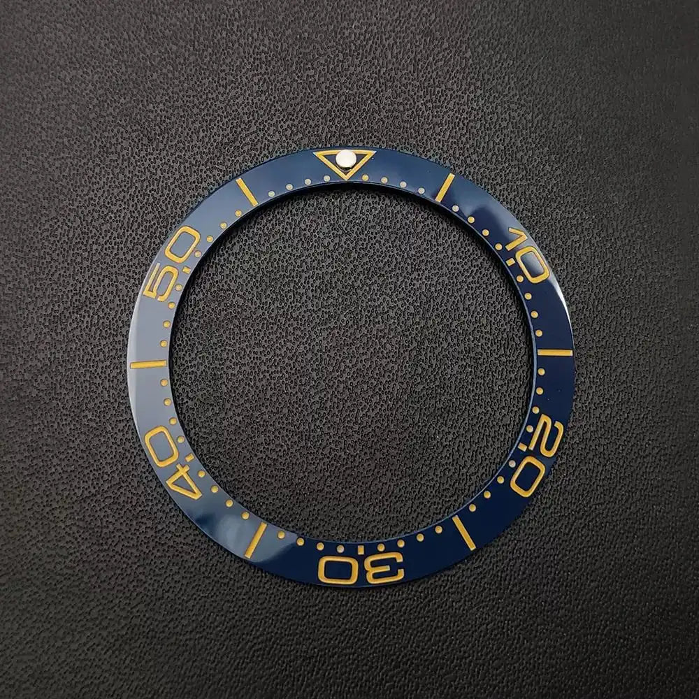 SeikoMod Seamaster 300- 39mm  Bezel-High-quality Ceramic by SKYRIM SEIKOMOD