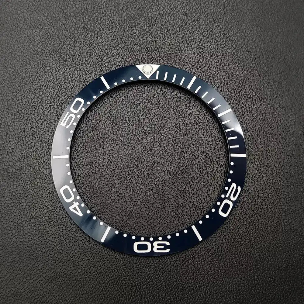 SeikoMod Seamaster 300- 39mm  Bezel-High-quality Ceramic by SKYRIM SEIKOMOD