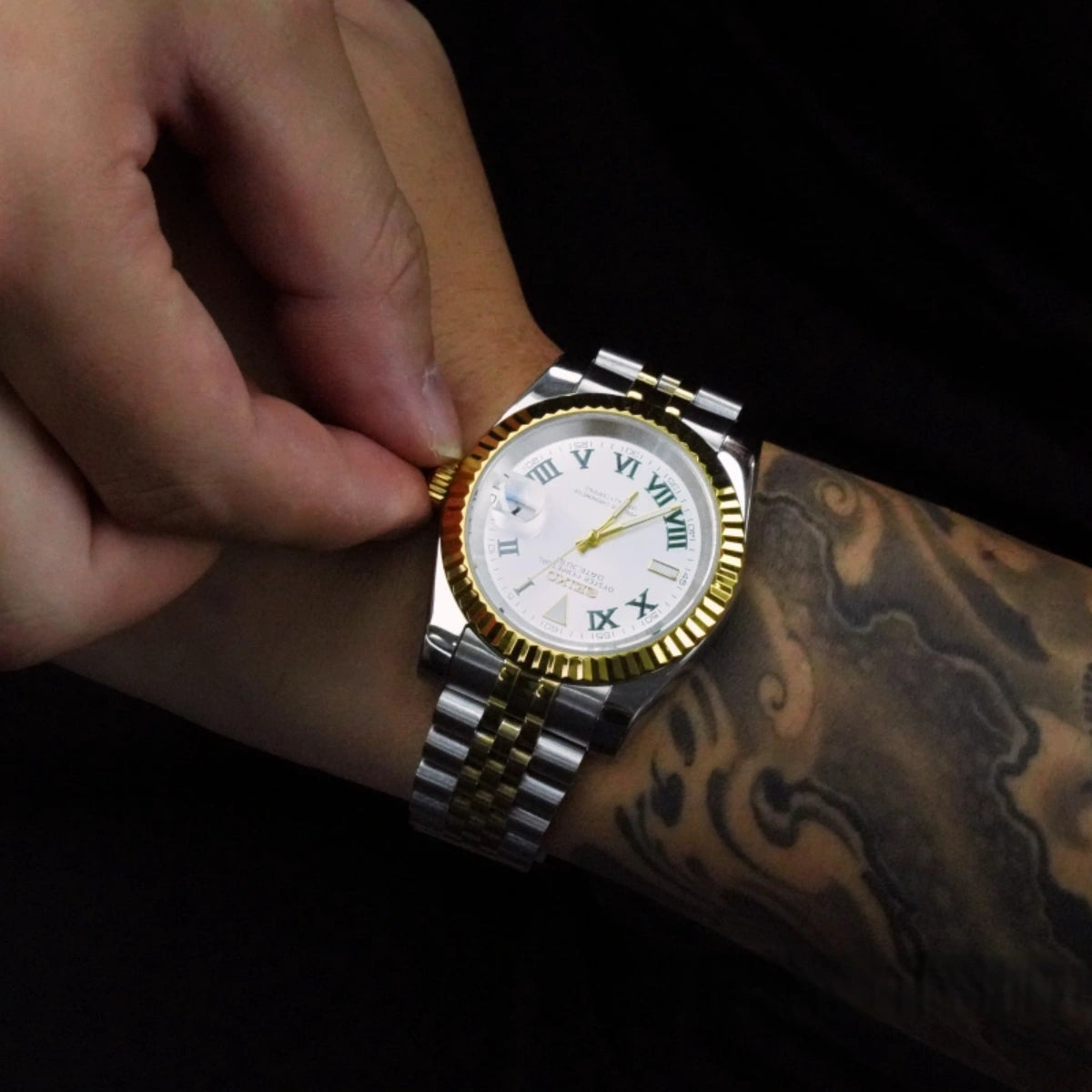 Seikojust Wimbledon Gold Silver