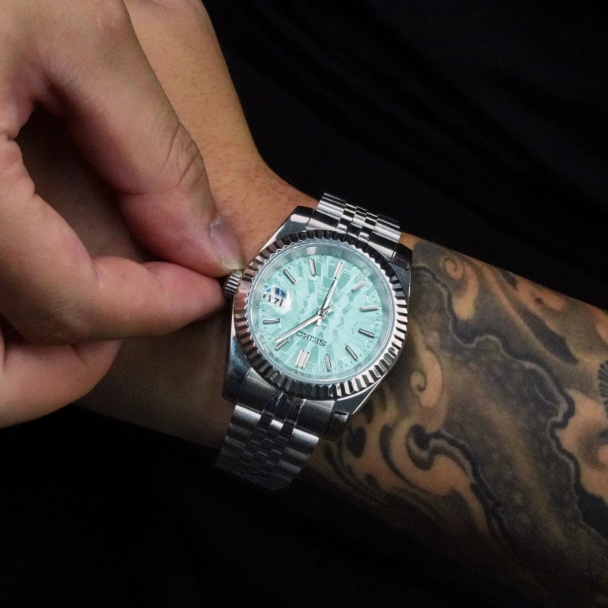 Seikojust Mosaic Tiffany Green