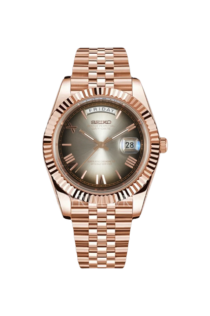 Mod Day-Date Rose Gold Mocha - SKYRIM WRIST 