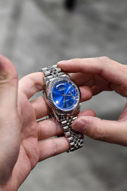 Mod Day-Date Blue - SKYRIM WRIST 