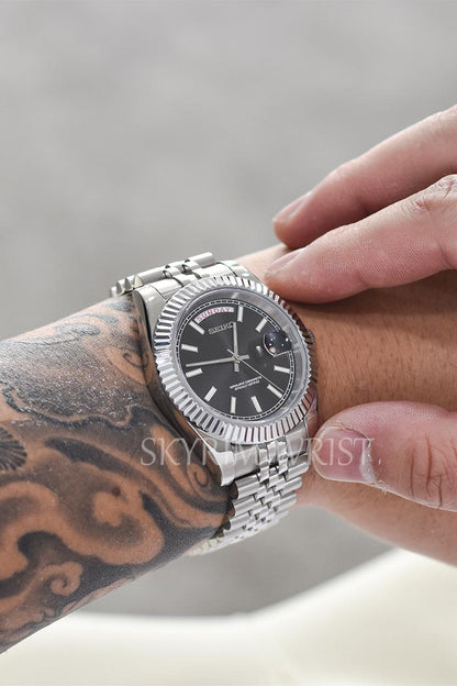 Mod Day-Date Black - SKYRIM WRIST 