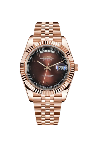 Mod Day-Date Rose Gold Arabic - SKYRIM WRIST 