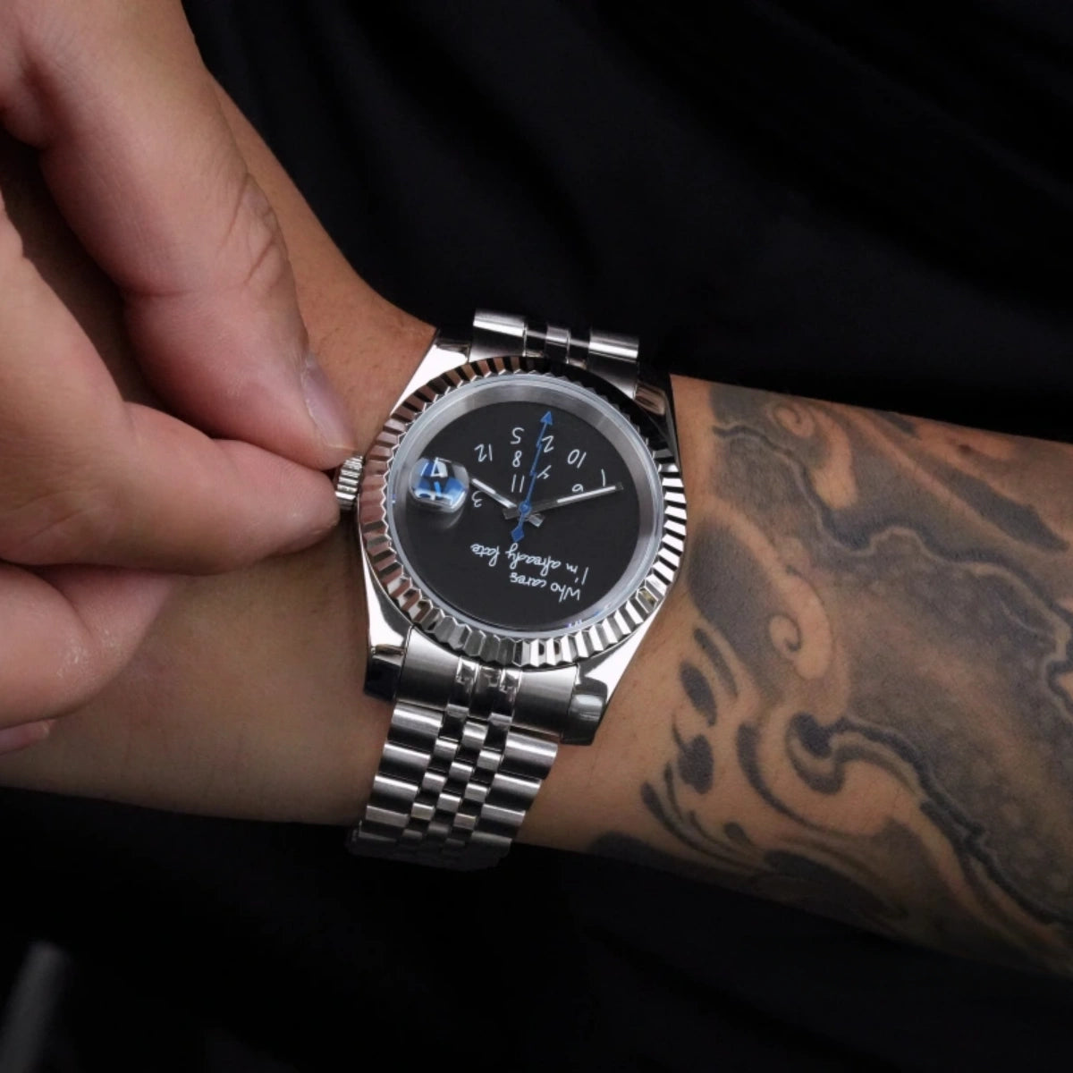 Seikojust Who Cares Black