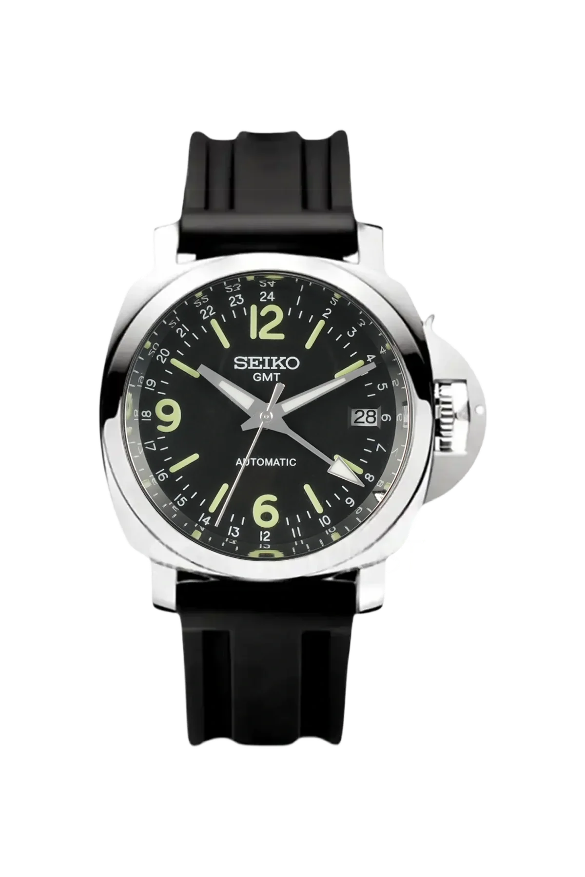 Mod Luminor Black - Pilot GMT - SKYRIM WRIST 