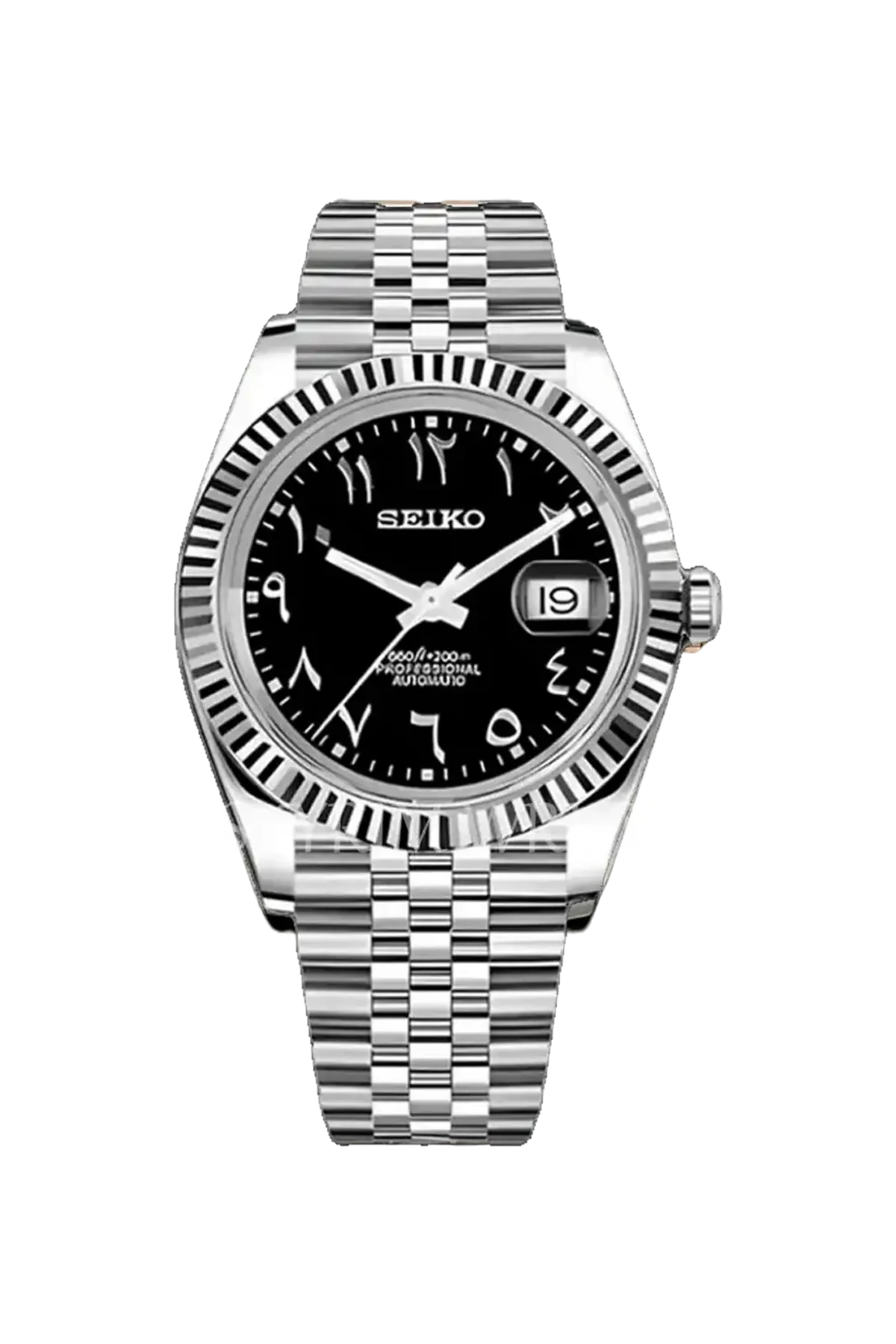 Mod Datejust Arabic Black - SKYRIM WRIST 
