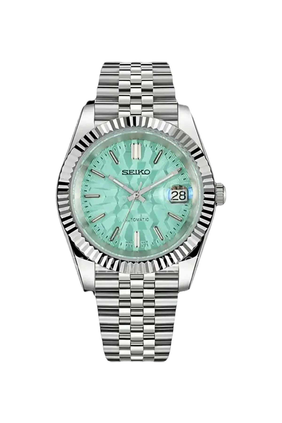Mod Datejust Mosaic Tiffany Green - SKYRIM WRIST 