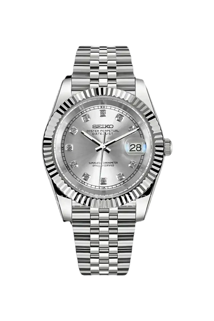 Mod Datejust Silver Diamond - SKYRIM WRIST 
