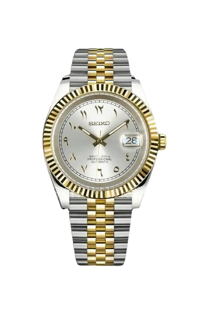 Mod Datejust Two-Tone Gold Arabic - SKYRIM WRIST 