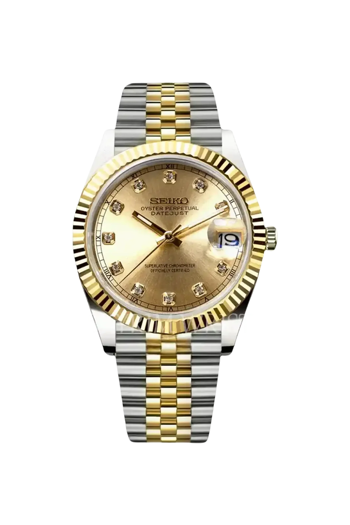 Mod Datejust Two-Tone Gold Diamond - SKYRIM WRIST 
