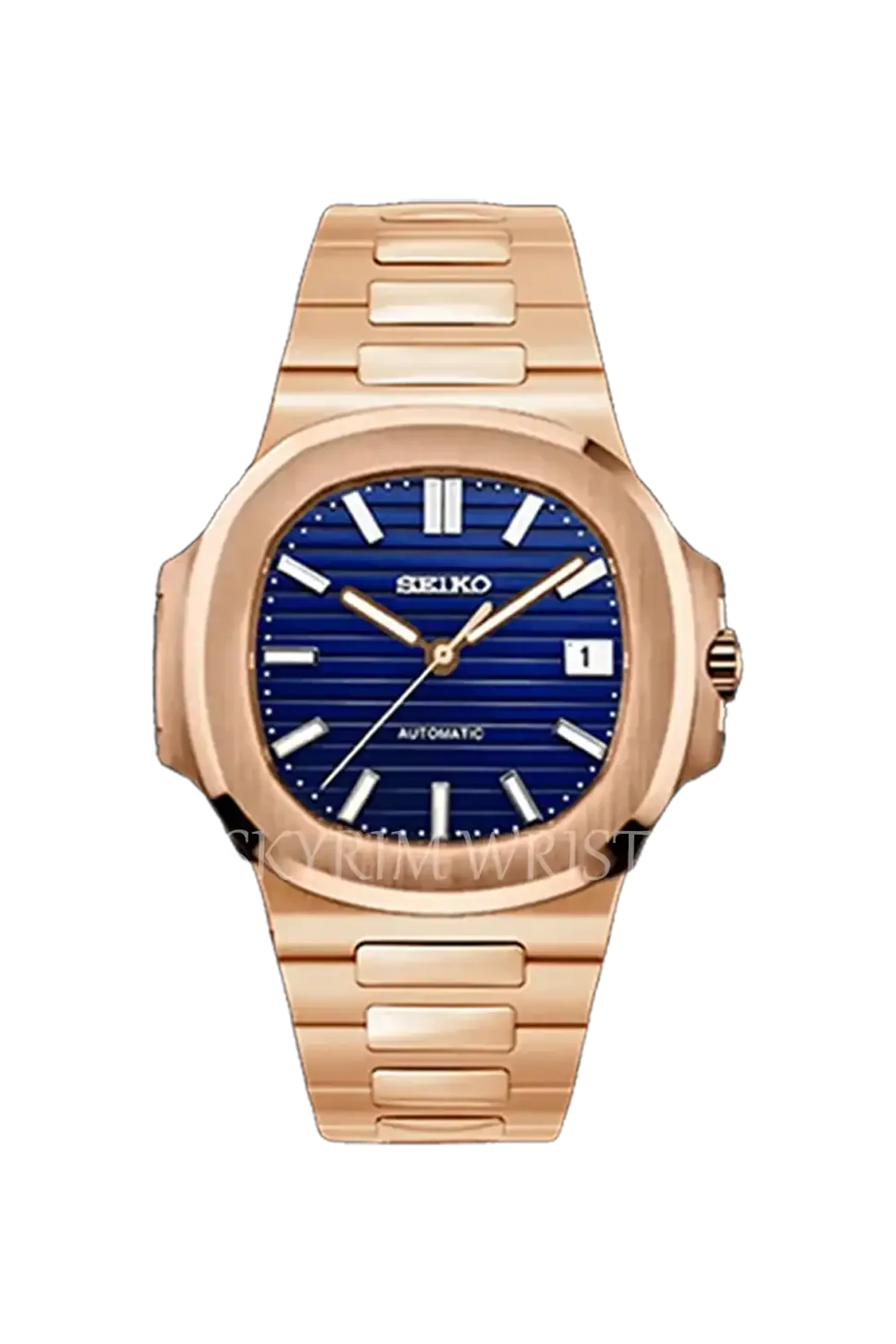 Mod Nautilus Rose Gold Blue - SKYRIM WRIST 