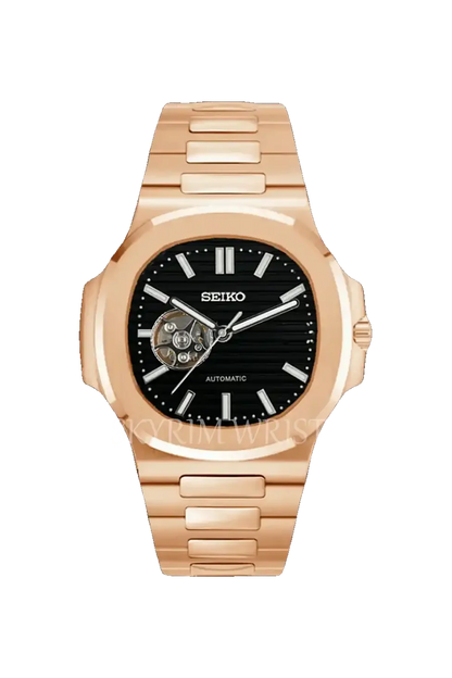 Mod Nautilus Rose Gold Skeleton Black - SKYRIM WRIST 