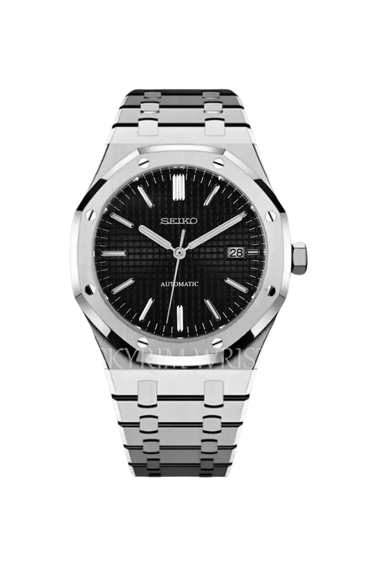 Mod Royal Oak Silver Black - SKYRIM WRIST 