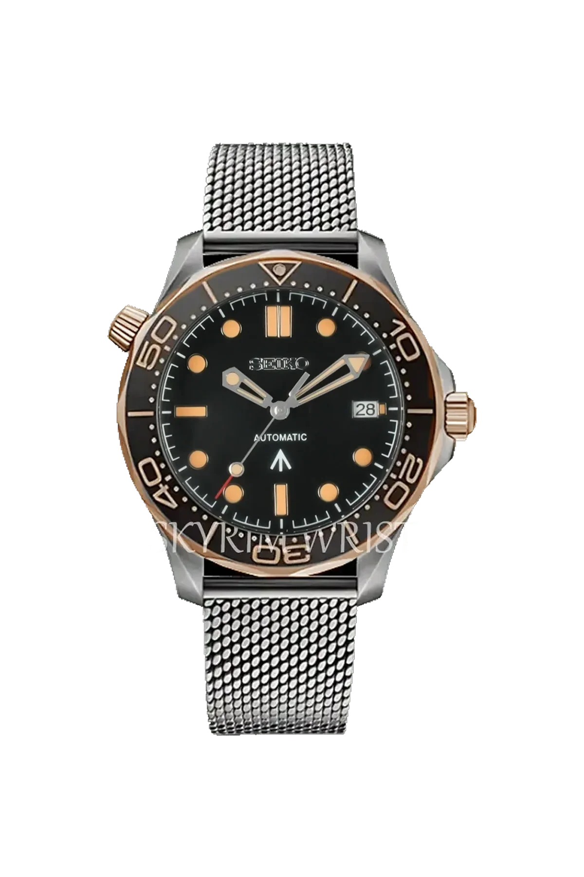Mod Seamaster James Bond 007 Rose Gold - SKYRIM WRIST 