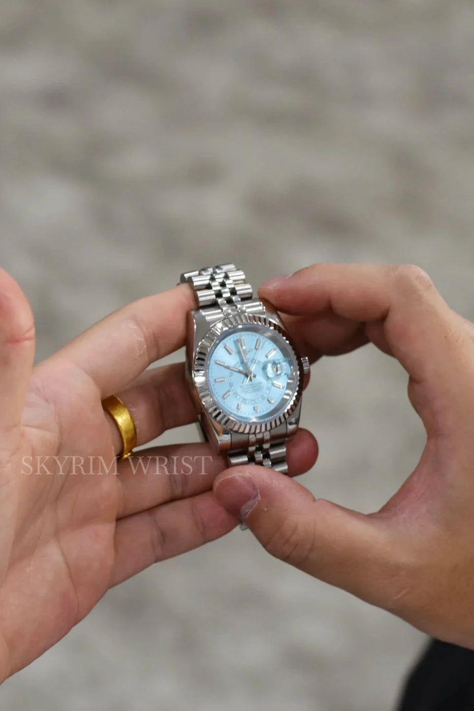 Mod Sky-Dweller Sky Blue - SKYRIM WRIST 