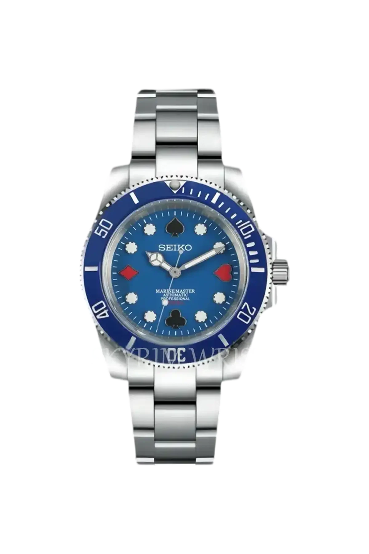 Mod Submariner - Card Master Blue - SKYRIM WRIST 