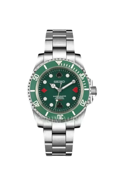 Mod Submariner - Card Master Green - SKYRIM WRIST 