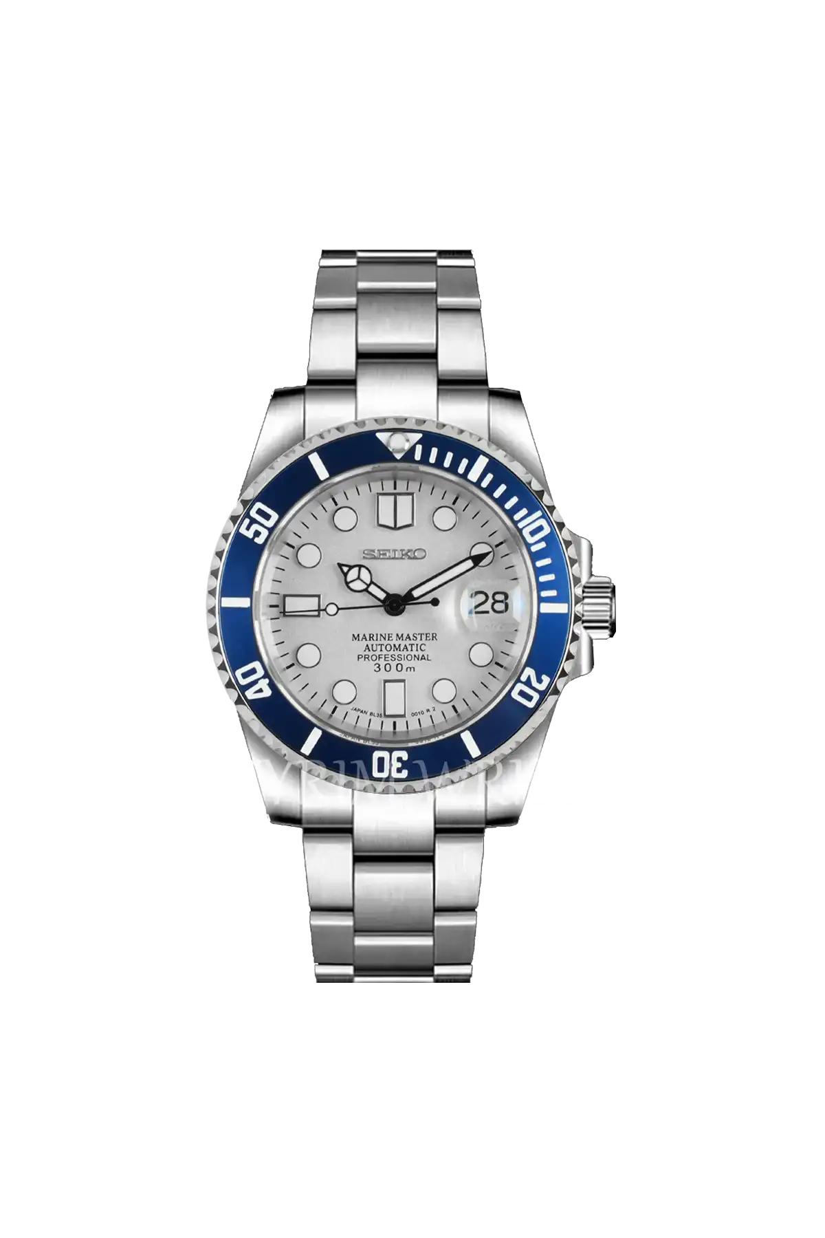 Mod Submariner Blue White by SKYRIM SEIKOMOD
