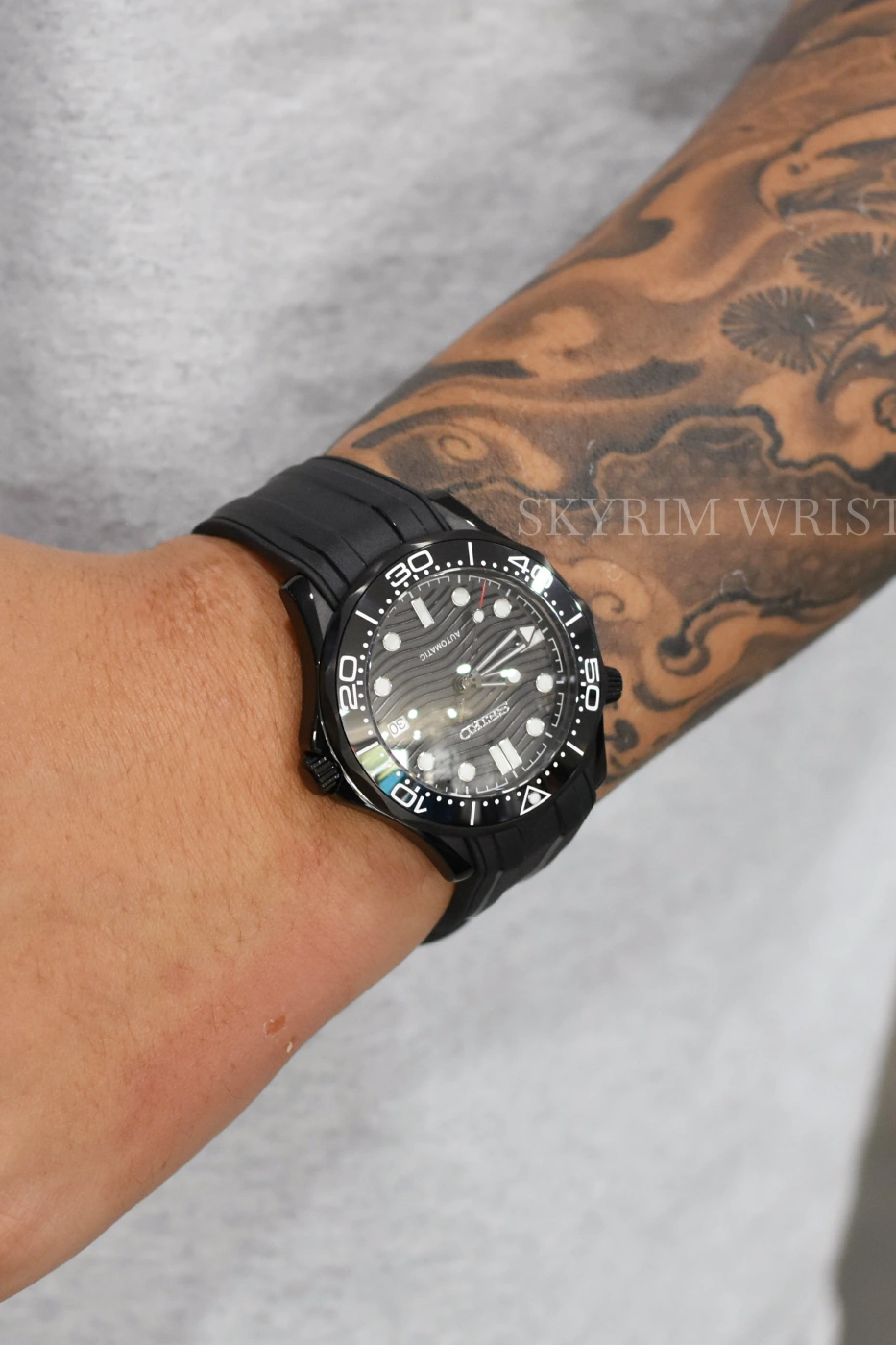 Mod Seamaster Black Wave - SKYRIM WRIST 