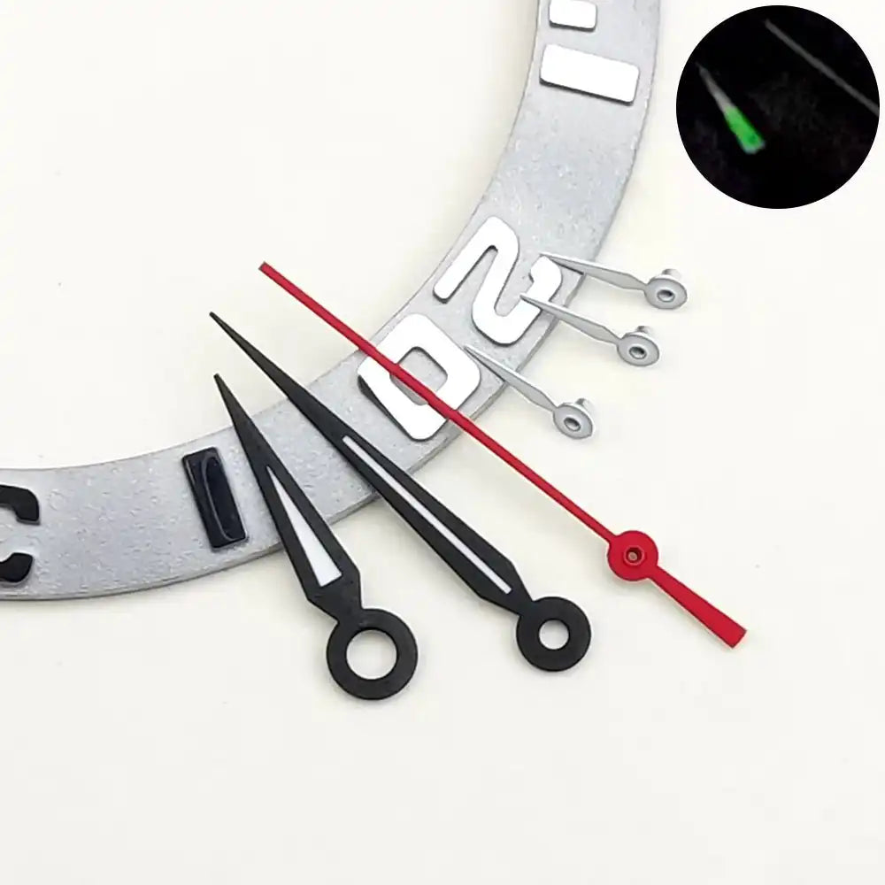 SeikoMod Daytona-C3 Luminous Stainless Steel Hand by SKYRIM SEIKOMOD