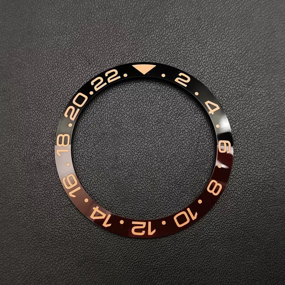 SeikoMod Explorer- 40mm  Bezel-High-quality Ceramic by SKYRIM SEIKOMOD