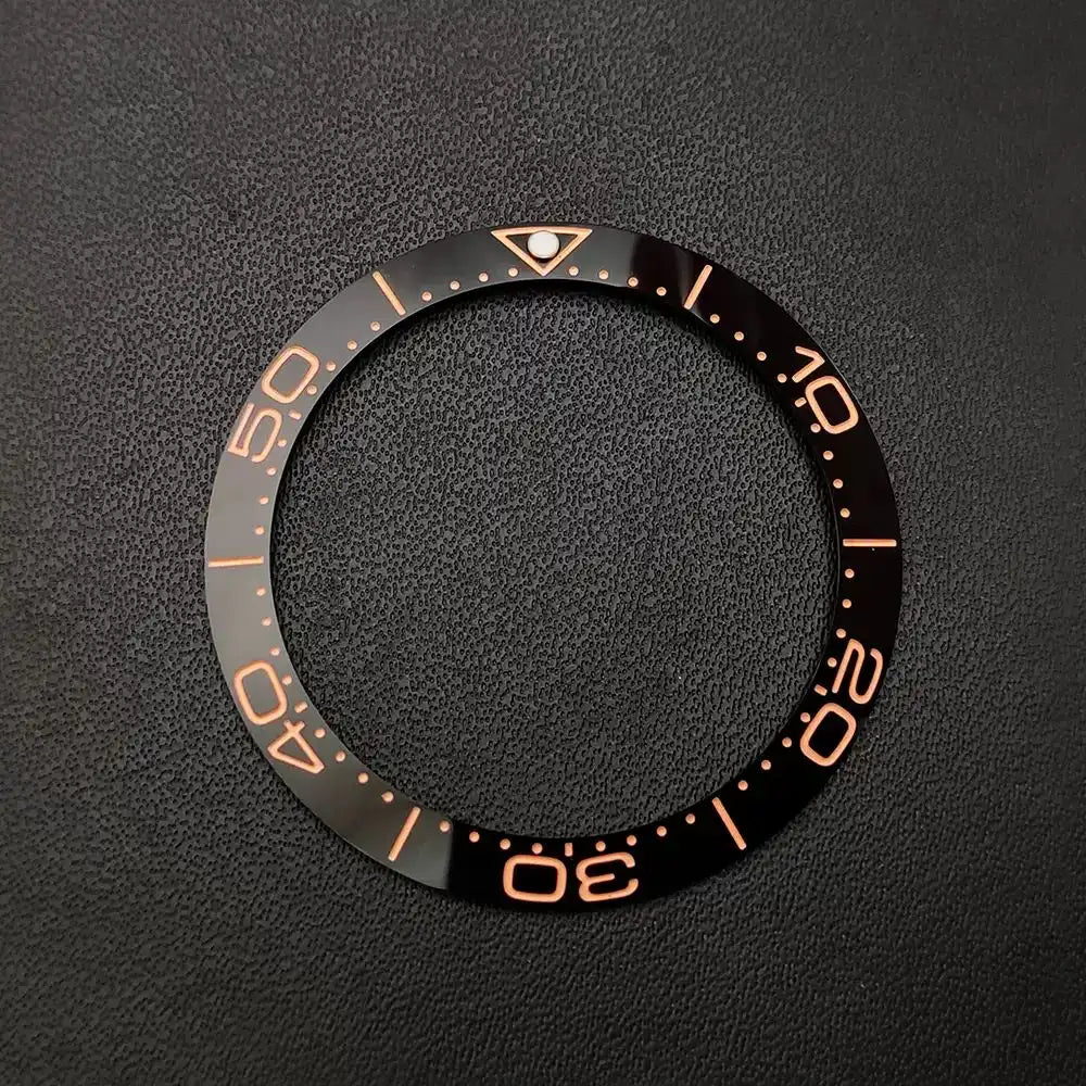 SeikoMod Seamaster 300- 39mm  Bezel-High-quality Ceramic by SKYRIM SEIKOMOD