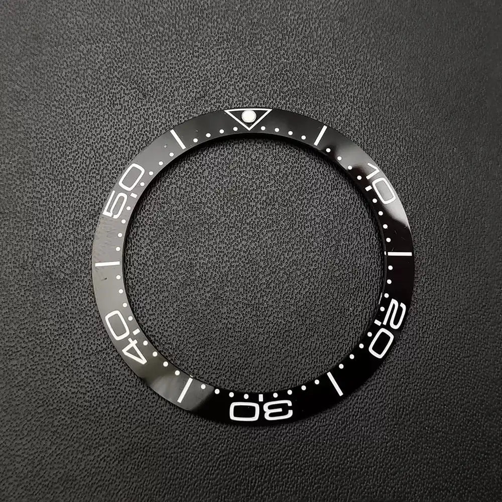 SeikoMod Seamaster 300- 39mm  Bezel-High-quality Ceramic by SKYRIM SEIKOMOD